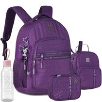 Kit Mochila Rb + Lancheira Termica + Estojo Rebecca Bonbon