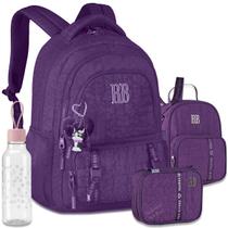 Kit Mochila Rb + Lancheira Termica + Estojo Rebecca Bonbon Kit Mochila Rb + Lancheira Termica + Estojo Rebecca Bonbon