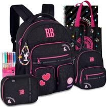 Kit Mochila RB Rebecca Bonbon Soft Lançamento Linha Exclusiva