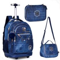 Kit Mochila Rebecca Bonbon Carrinho Lancheira Estojo Rodinha Kit Mochila Rebecca Bonbon Carrinho Lancheira Estojo Rodinha