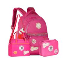 Kit Mochila Rebecca Bonbon Com Lancheira Estojo Escolar Kit Mochila Rebecca Bonbon Com Lancheira Estojo Escolar