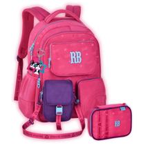 Kit Mochila Rebecca Bonbon Costas Bolsinha E Estojo Meninas Kit Mochila Rebecca Bonbon Costas Bolsinha E Estojo Meninas