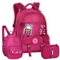 Kit Mochila Rebecca Bonbon Costas Meninas Estojo E Mochila P Kit Mochila Rebecca Bonbon Costas Meninas Estojo E Mochila P
