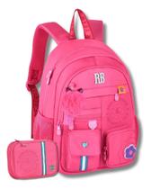 Kit Mochila Rebecca Bonbon Escolar De Costas Com Estojo Box Kit Mochila Rebecca Bonbon Escolar De Costas Com Estojo Box