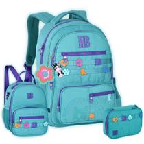 Kit Mochila Rebecca Bonbon Lancheira de Costas E Estojo Box Kit Mochila Rebecca Bonbon Lancheira de Costas E Estojo Box
