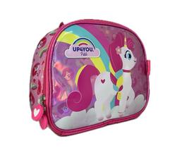 Kit mochila rodas e lancheira pink unicornio ic41042up0310un