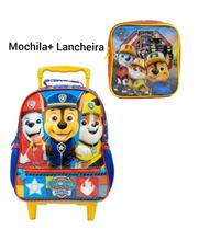 Kit mochila rodas+ lancheira patrulha canina 10790 - PAW PATROL