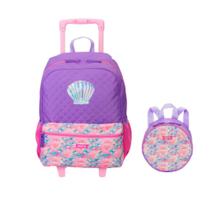 Kit Mochila Rodas Sereia + Lancheira 2 - Sestini