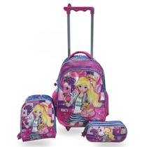 Kit Mochila Rodinha Ashley