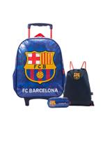 Kit Mochila Rodinha + Estojo + Mochila Saco Barcelona Kit Mochila Rodinha + Estojo + Mochila Saco Barcelona