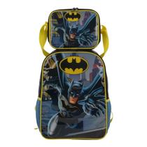 Kit mochila rodinha lancheira estojo batman - luxcel