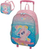 Kit Mochila Rodinha Lancheira Pacific Pack Me Super Star Kit Mochila Rodinha Lancheira Pacific Pack Me Super Star