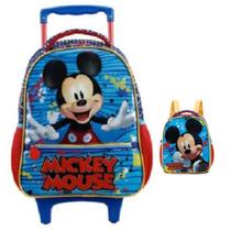 Kit Mochila Rodinha Xeryus 16 Mickey Mouse 11620