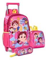 Kit Mochila Rodinhas Lançamento Oficial Maria Clara Jp - Clio