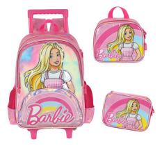 Kit Mochila Rodinhas Original Barbie Boiadeira Country -