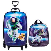 Kit Mochila Toy Story Buzz + Lancheira Lightyear Filme