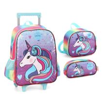 kIT MOCHILA UNICORNIO UP4YOU MOCHILA/LANCHEIRA/PORTA LAPIS kIT MOCHILA UNICORNIO UP4YOU MOCHILA/LANCHEIRA/PORTA LAPIS