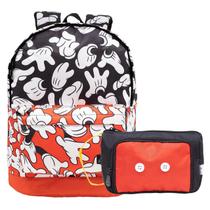 Kit Mochila Unissex Mickey Disney + Estojo Mickey Mouse Disney Xeryus Kit Mochila Unissex Mickey Disney + Estojo Mickey Mouse Disney Xeryus