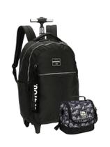 Kit Mochila Up4You Preto Grande + Lancheira Térmica Conjunto