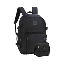 KIT Mochila UP4YOU Preto Notebook+Lancheira Térmica Conjunto