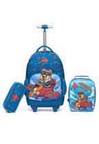 Kit mochila - yupe + estojo + lancheira