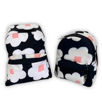 Kit Mochilas Urbana FLOR GRANDE- Estilo e Versatilidade em um só Conjunto - DeCarllos