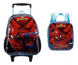 Kit Mochilete G E Lancheira Homem Aranha Xeryus - 11660