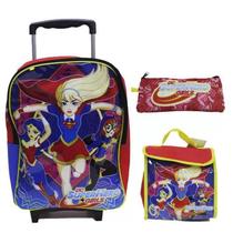 Kit Mochilete Lancheira E Estojo Super Hero Girls - 65477