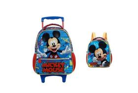 Kit Mochilete M E Lancheira Mickey Mouse Xeryus - 11621