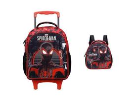 Kit Mochilete M Tam 14 E Lancheira Spider-Man Xeryus - 11691