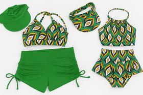 Kit Moda Praia Mãe e Filha Kit Moda Praia Mãe e Filha