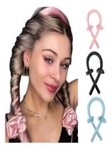 KIT MODELADOR DE CACHOS (Heatless Curls) + SCRUNCHIES