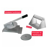 Kit Modelador Prensador de Hambúrguer Smash Ideal para Hambúrguer Perfeito Italima Kit Modelador Prensador de Hambúrguer Smash Ideal para Hambúrguer Perfeito Italima
