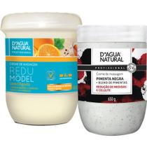 Kit modeladora redução de medida corporal dagua natural Kit modeladora redução de medida corporal dagua natural