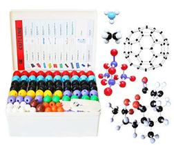 Kit Modelo Molecular de Química, com 444 peças, orgânica e inorgânica - LINKTOR