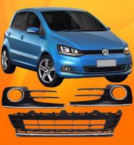 Kit Modlura Parachoque Fox 2015 2016 2017 Friso Cromado