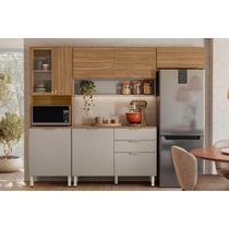 Kit Modulado Demóbile 4 Peças Alba C4P227 Amendola/Nude Prime TX Kit Modulado Demóbile 4 Peças Alba C4P227 Amendola/Nude Prime TX