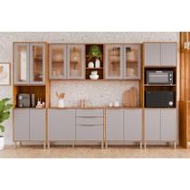 Kit Modulado MGM 6 Peças Brilhante C6P138 Cinamomo/Platina Kit Modulado MGM 6 Peças Brilhante C6P138 Cinamomo/Platina