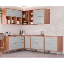 Kit Modulado MGM 7 Peças Eloise CZ027 Cinamomo/Platina