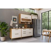 Kit Modulado Ronipa 4 Peças Syrah C4P248 Amendoa/Branco Kit Modulado Ronipa 4 Peças Syrah C4P248 Amendoa/Branco