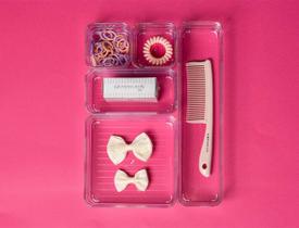 Kit modulares diamond 5 peças organizadores gaveta utensilio