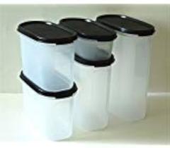Kit modulares oval 5 peças tupperware