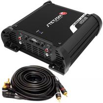 Kit Modulo Amplificador Hl800.4 Stetsom C/ Cabo Rca 5 Metro