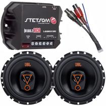 Kit Módulo Amplificador Módulo Stetsom IR160.2 e Par de Alto Falantes 6 pol JBL Triaxial 6TRMS80 160W