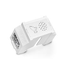 Kit Módulo Linha TWDIN - Campainha Tipo Cigarra + Suporte Branco Kit Módulo Linha TWDIN - Campainha Tipo Cigarra + Suporte Branco