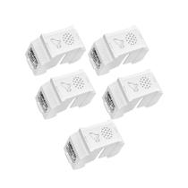 Kit Módulo Linha TWDIN - Campainha Tipo Cigarra + Suporte Branco