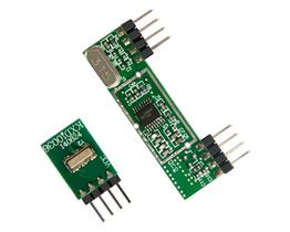 Kit Módulo Receptor de Radiofrequência e Transmissor 315RF+3400 Compatível com Arduino