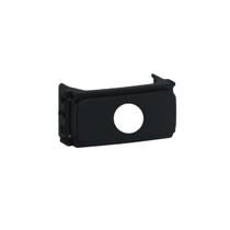 Kit módulo saída fio furo preto c/ 2 peças compose - weg