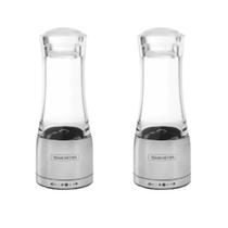 Kit Moedor de Sal Pimenta e Temperos de Cozinha Tramontina Base Inox Jogo c/ 2 Peças