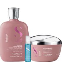 Kit Moisture Shampoo, Máscara e Ampola - Alfaparf Kit Moisture Shampoo, Máscara e Ampola - Alfaparf
